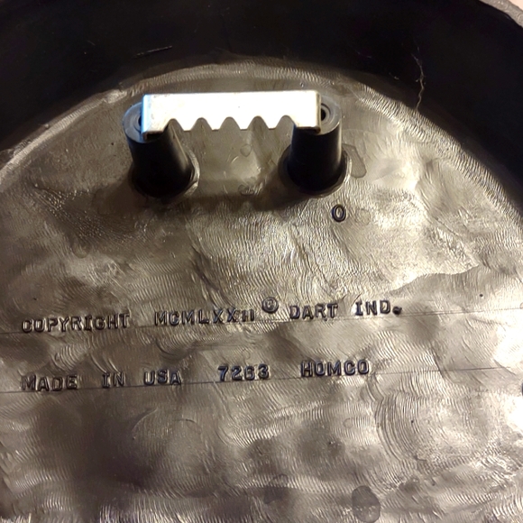 Vintage 1972 Homco/Syroco Teapot Coffee Pot Skillet Wall Decor Set Of 3 - Picture 7 of 7